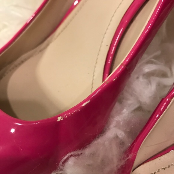 Magenta pink patent heels - Picture 6 of 6